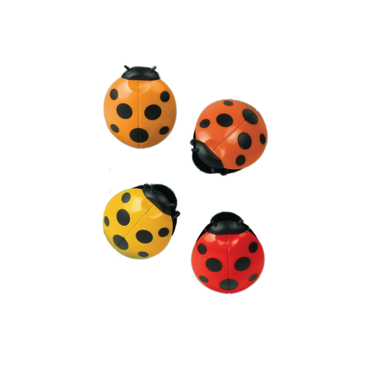 Bag Ladies Ladybug Bag Clips Set of 4