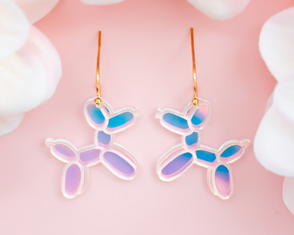 Balloon Animal Dangle Earrings