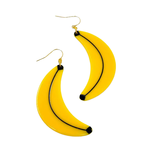 Banana Acetate Earrings