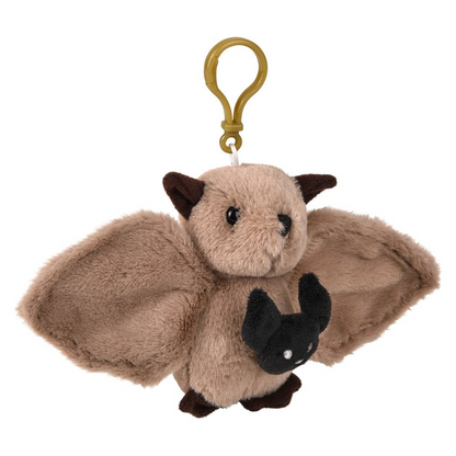 Plush Bat Backpack Clip