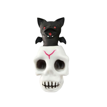 Bat Skull Halloween Squish Toy