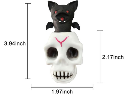 Bat Skull Halloween Squish Toy