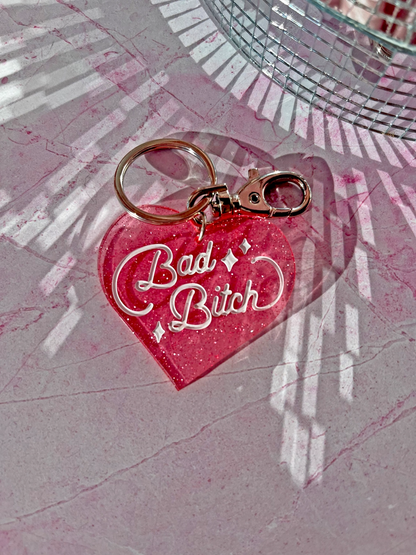 Bad Bitch Keychain