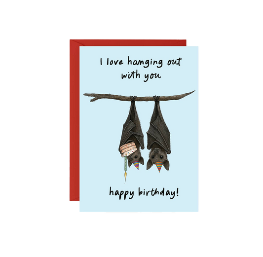 Love Hanging Out with You Birthday Card