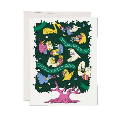 Birthday Birds Birthday Card