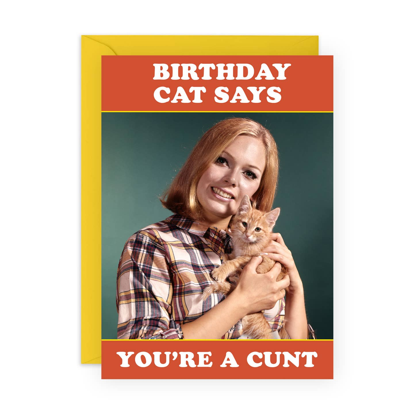 Birthday Cat Says... Birthday Card