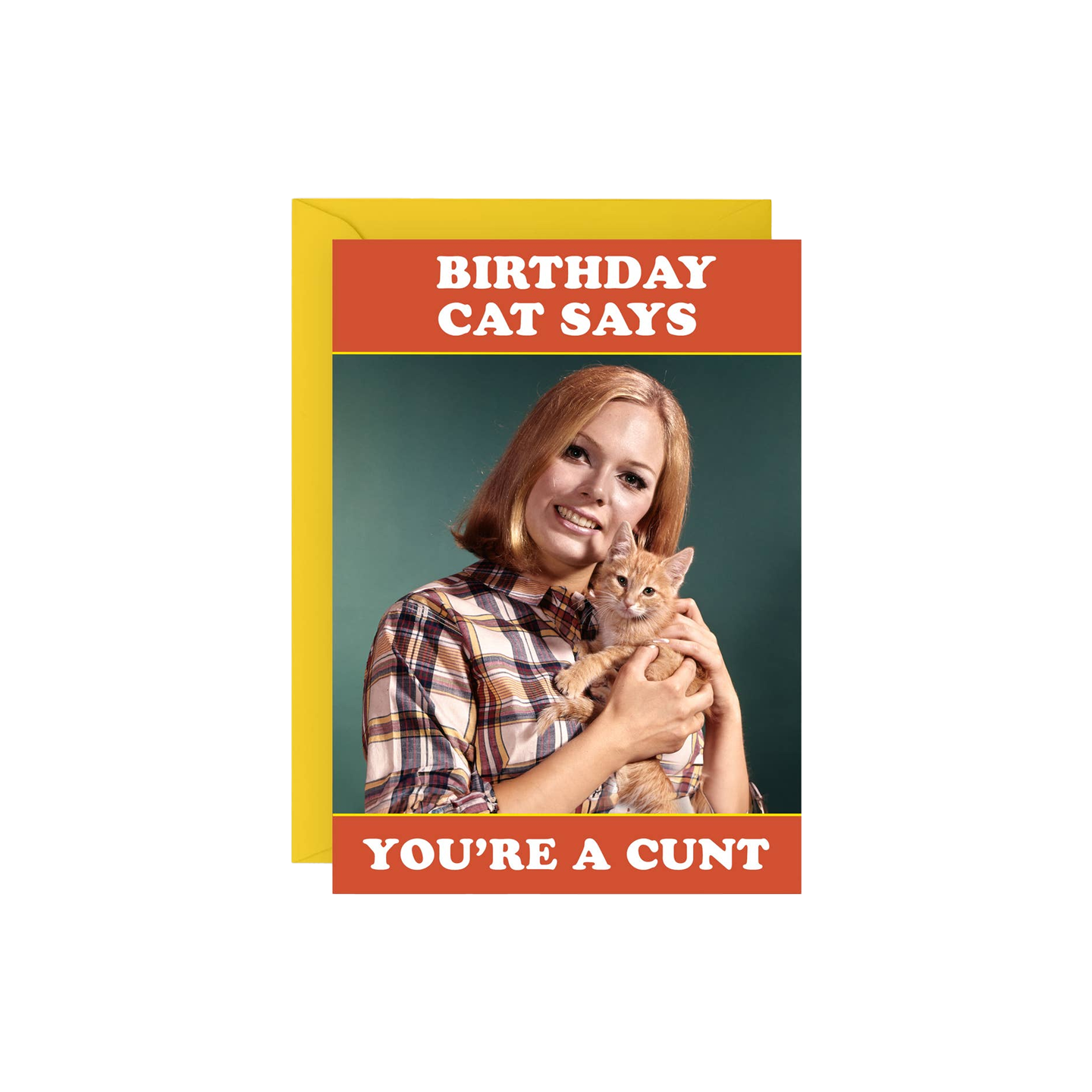 Birthday Cat Says... Birthday Card