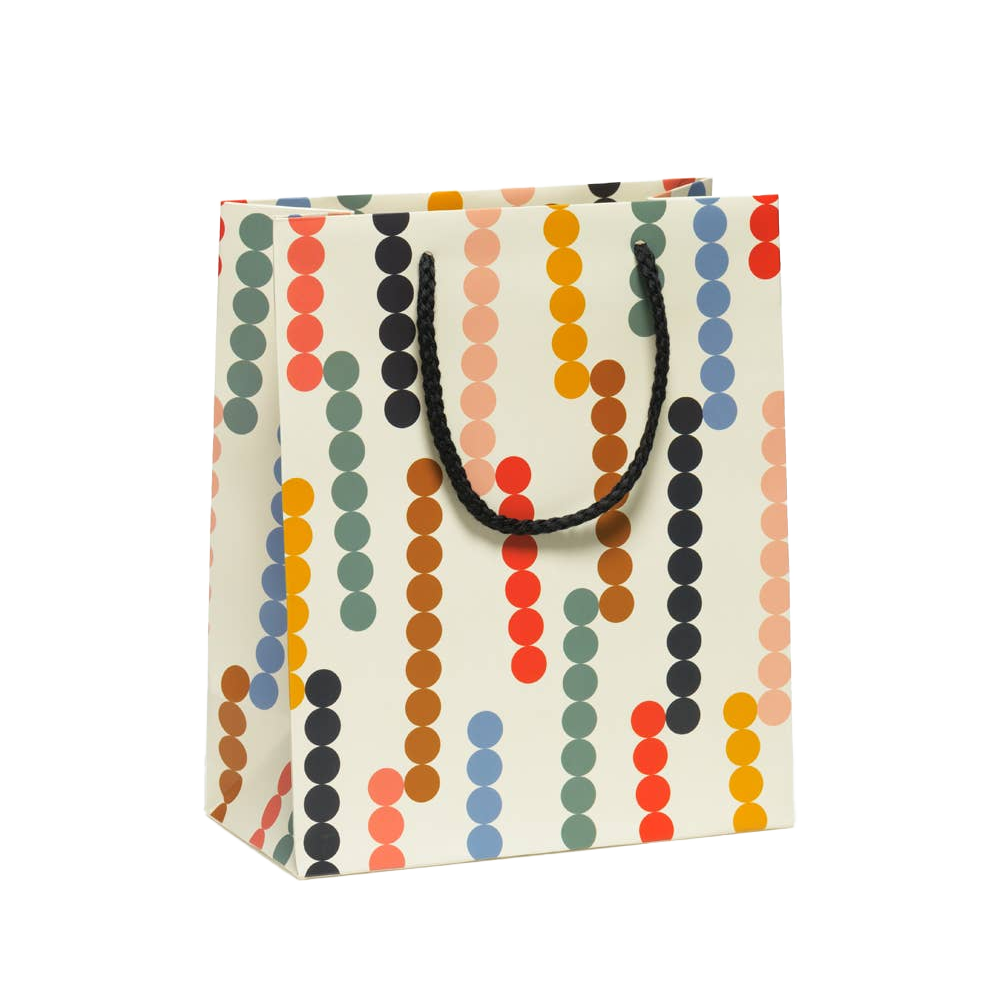 Beaded Lines Gift Bag