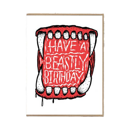 Beastly Birthday Big Card