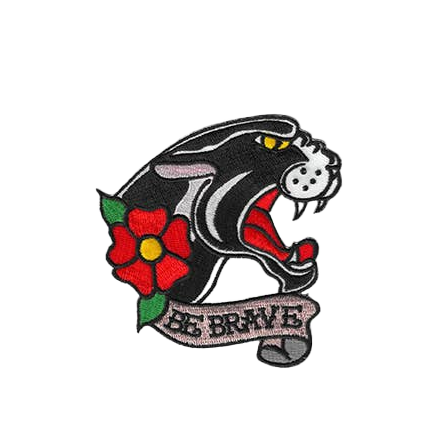 Brave Panther Patch