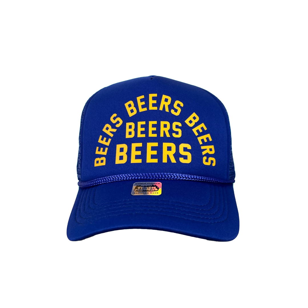Beers Beers Beers Trucker Hat