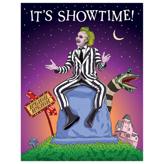 It's Showtime Birthday Card