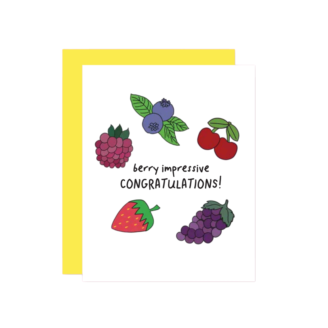 Berry Impressive Congratulations Card