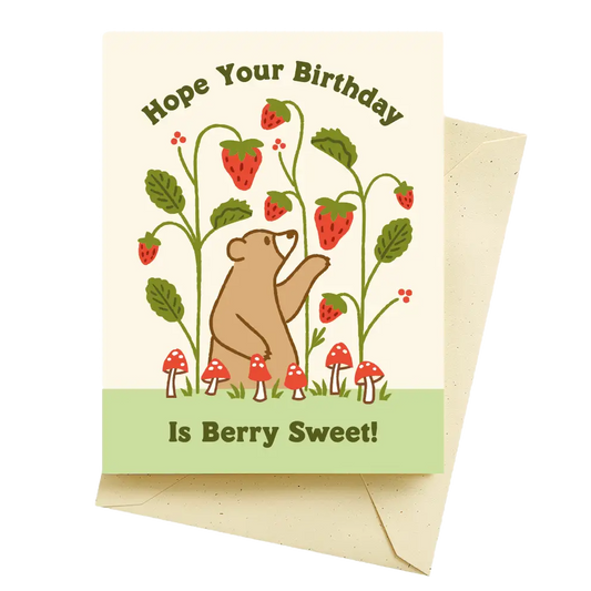 Berry Bears Birthday Card