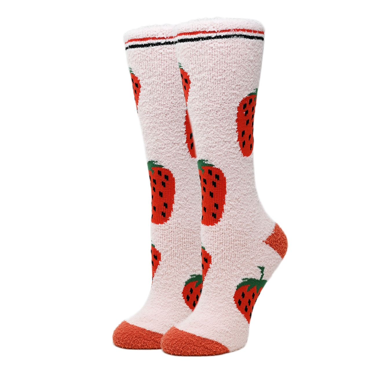 Berry Fuzzy - Women's Socks