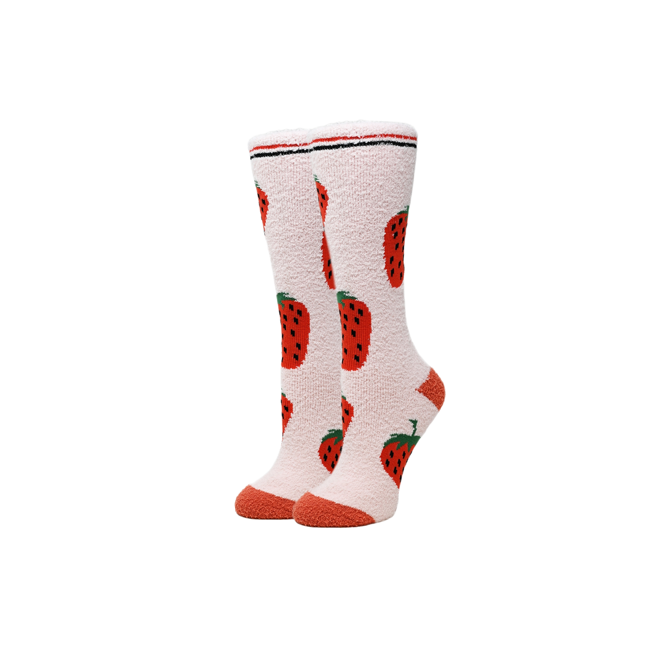 Berry Fuzzy - Women's Socks