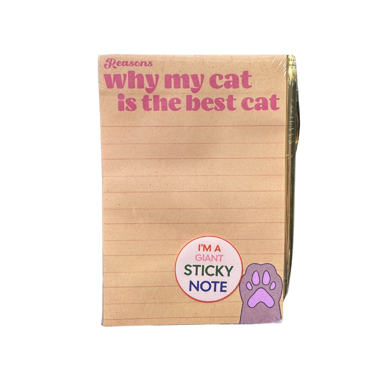 Why My Cat is the Best Cat Sticky Notes