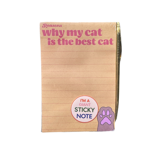 Why My Cat is the Best Cat Sticky Notes