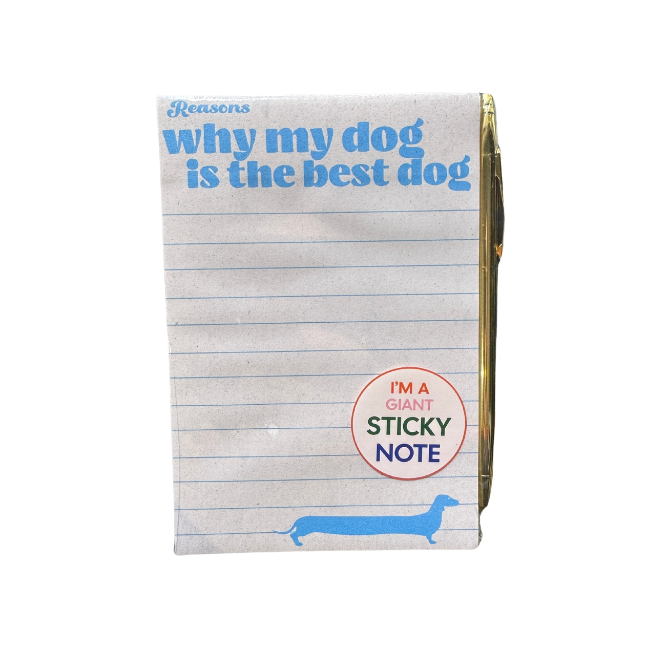 Why My Dog is the Best Dog Sticky Notes