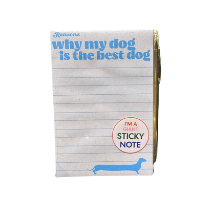 Why My Dog is the Best Dog Sticky Notes