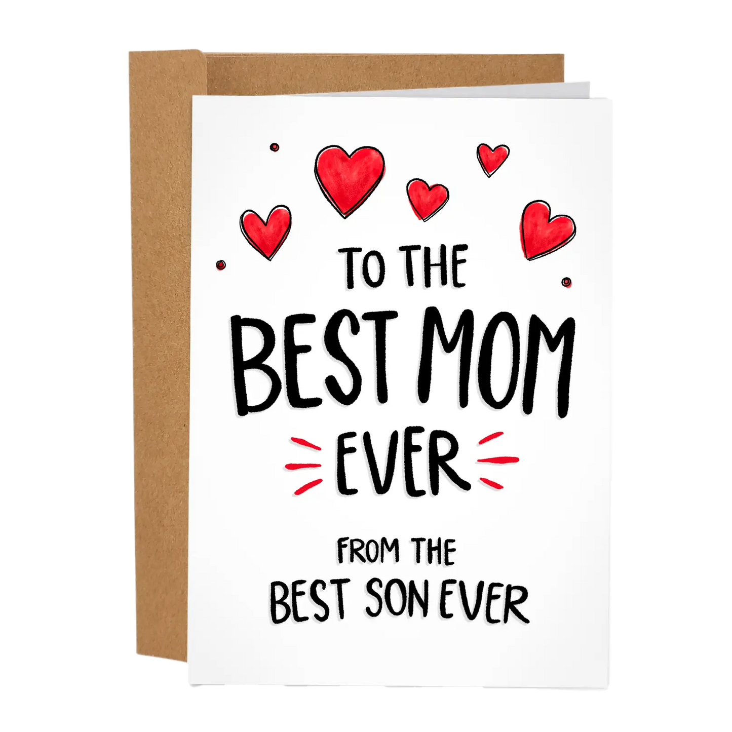 Best Son Ever Mother's Day Card
