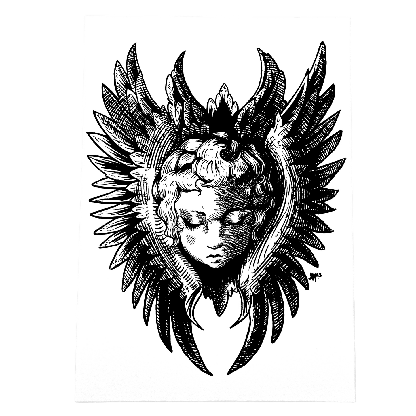 Angel Face Art Print
