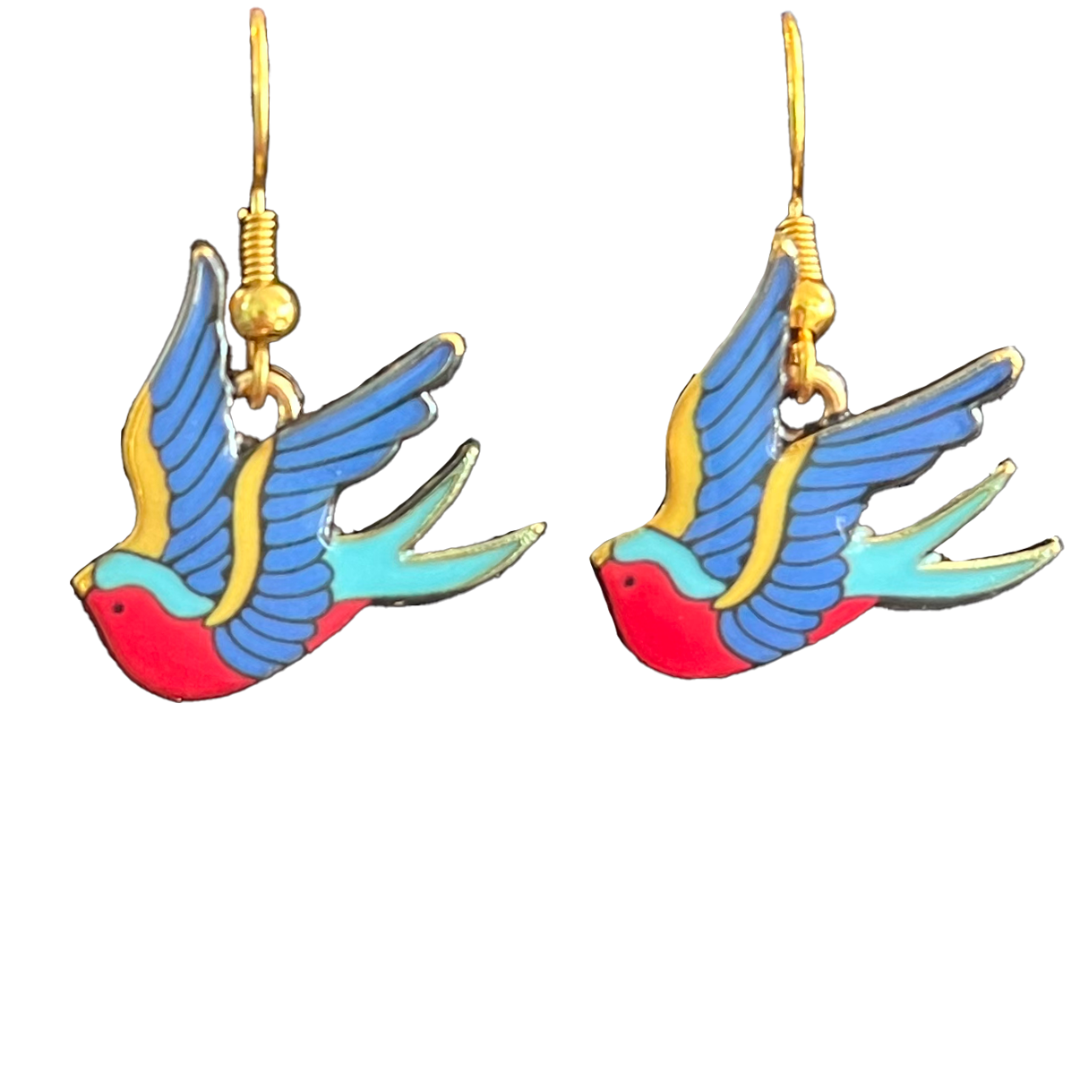 Swallow Dangle Earrings