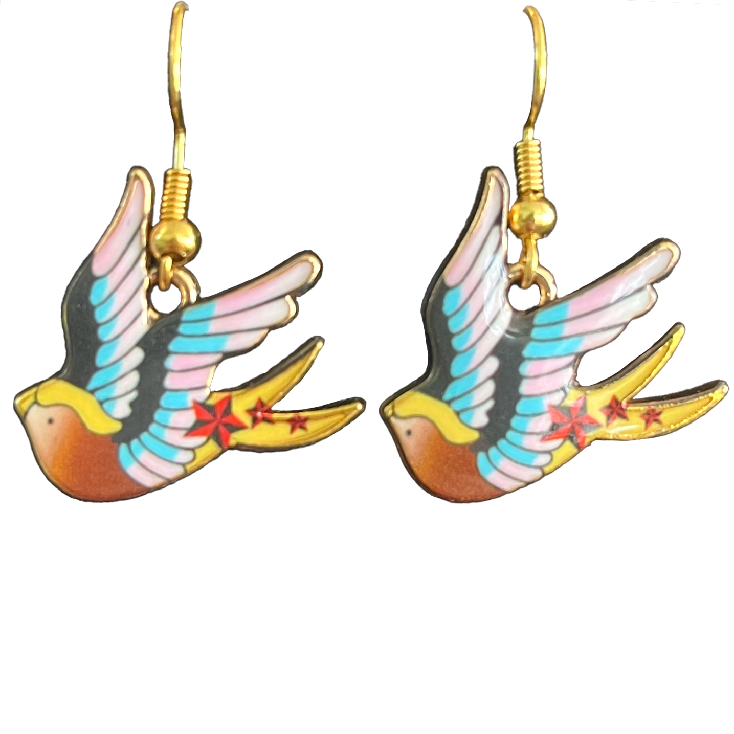 Swallow Dangle Earrings