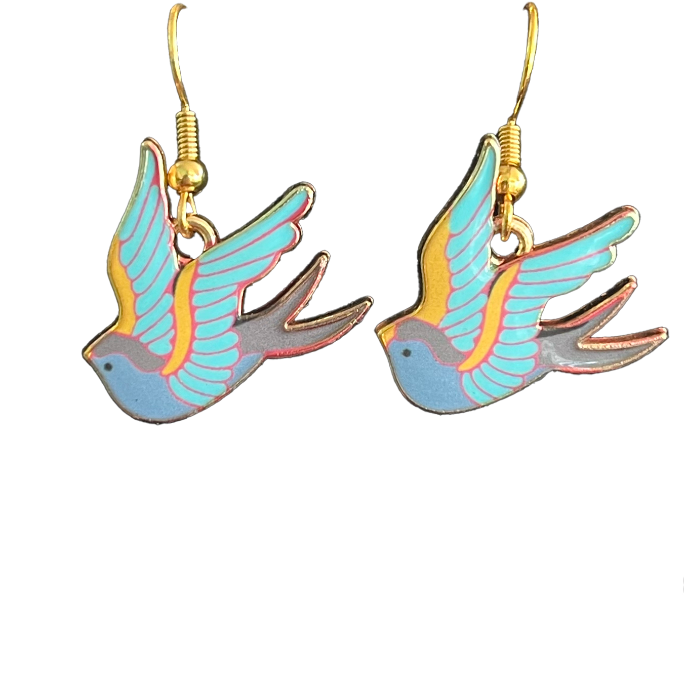 Swallow Dangle Earrings