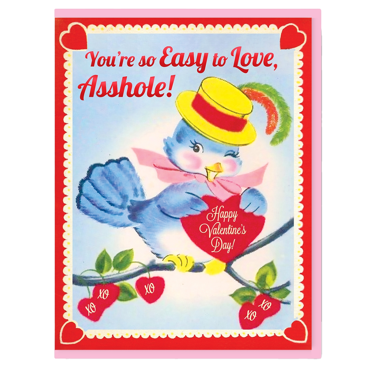 Easy To Love Happy Valentines Day Card