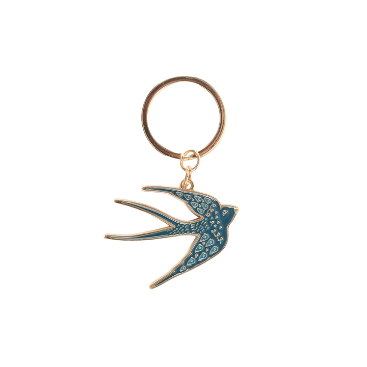 Spread Your Wings Swallow Keyring