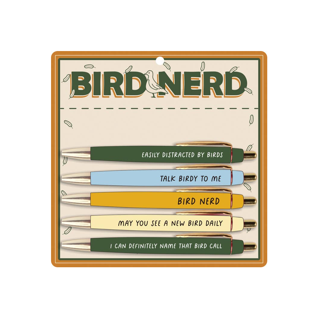 Bird Nerd Pen Set