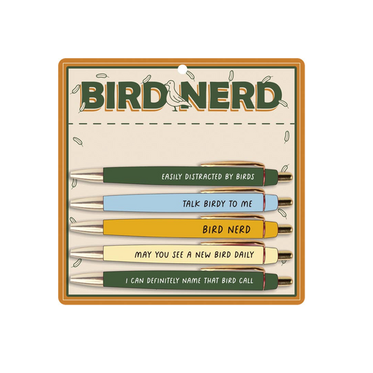 Bird Nerd Pen Set