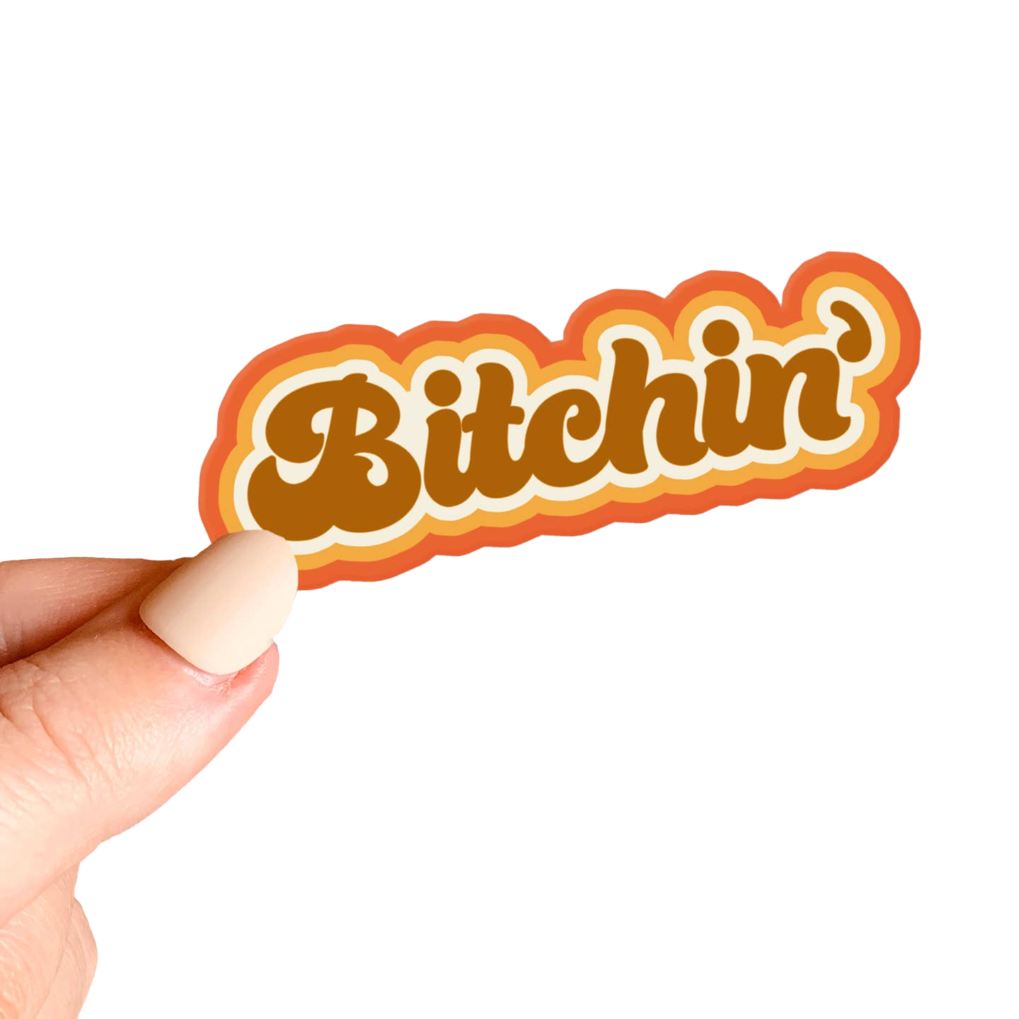 Bitchin' Retro Sticker