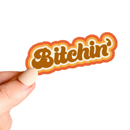 Bitchin' Retro Sticker