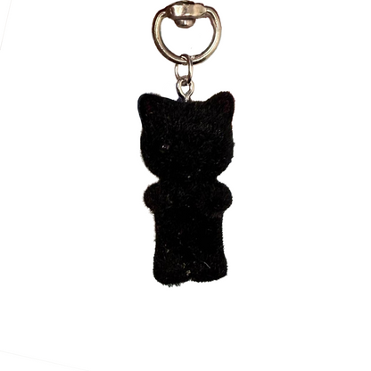 Mini Plush Cat Keychain