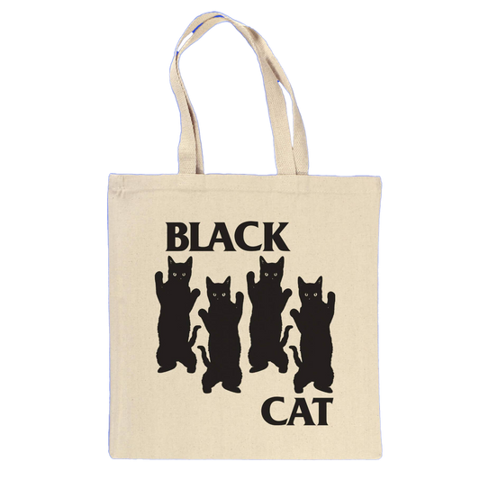 Black Cat Tote Bag