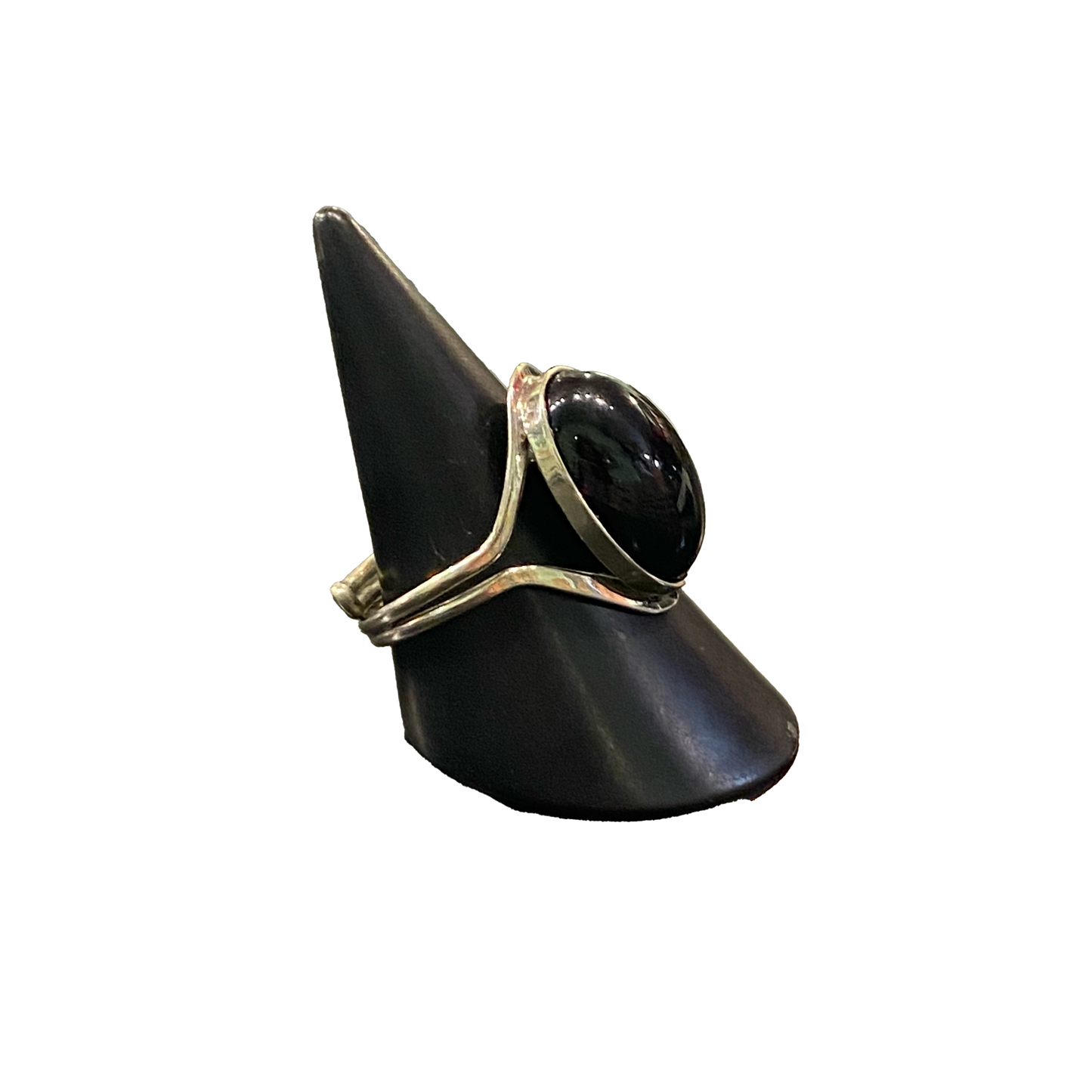 Black Onyx Modern Ring