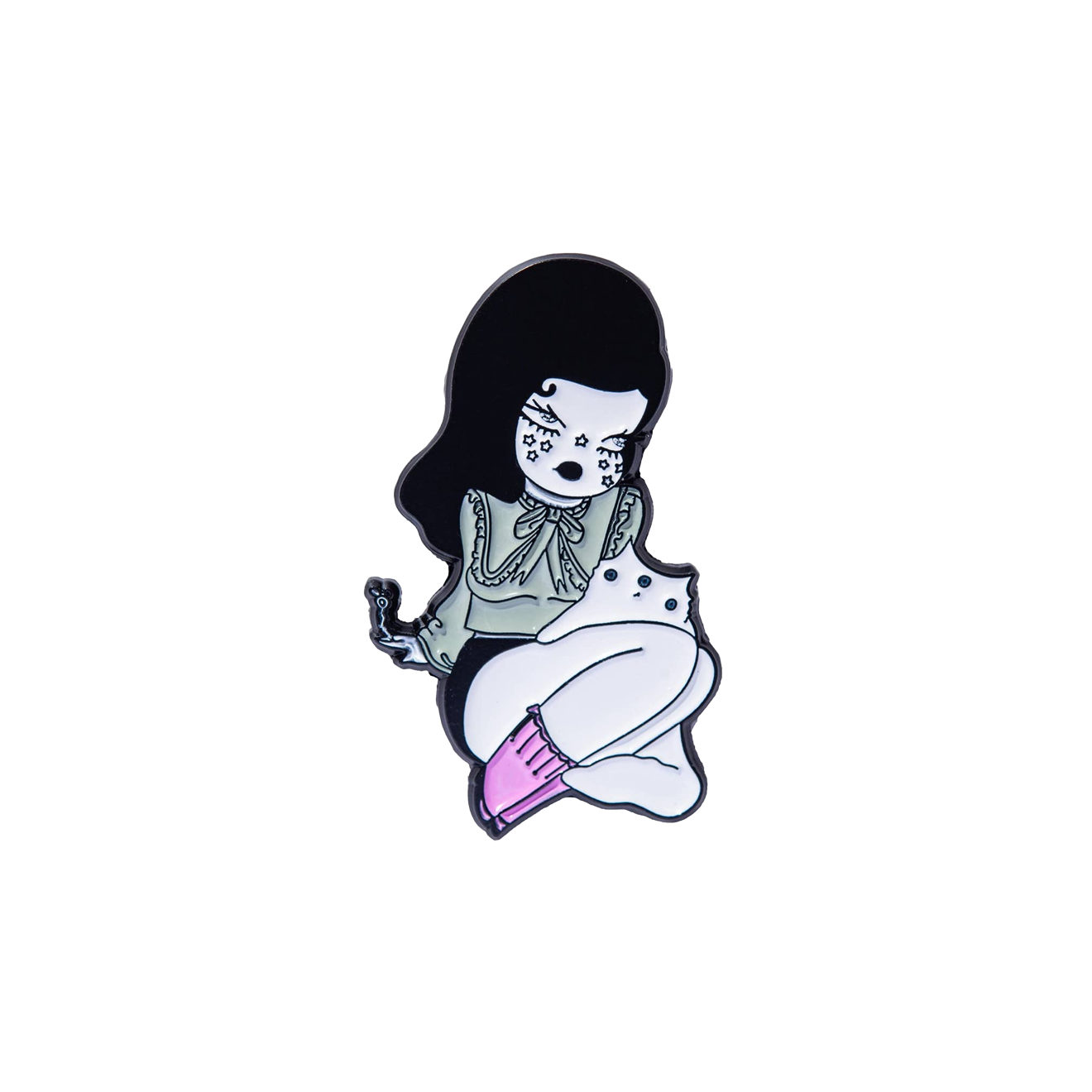 Atisbar Blanco Pin