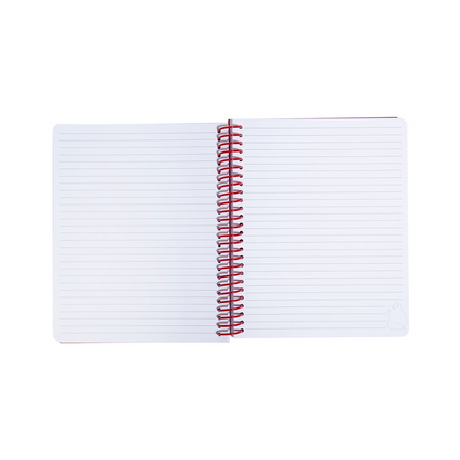 Love Cats Blanco Spiral Notebook