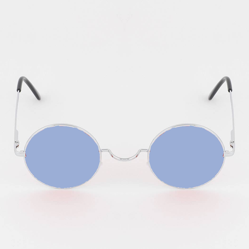 Bright Tinted Round Sunglasses