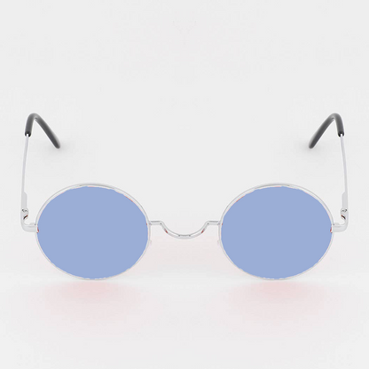 Bright Tinted Round Sunglasses