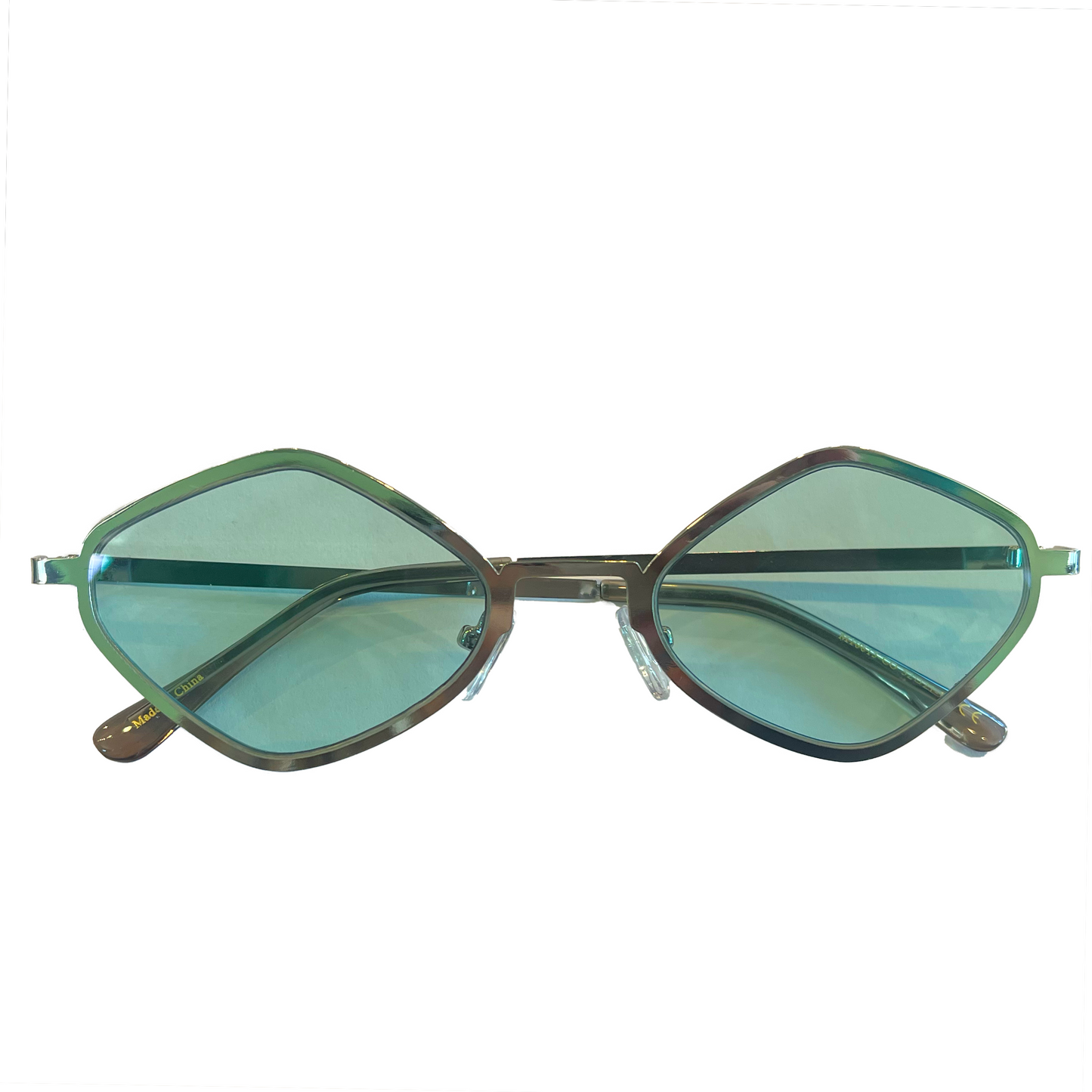 Bright Tinted Diamond Cut Sunglasses