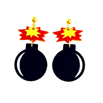 Bomb Dangle Earrings