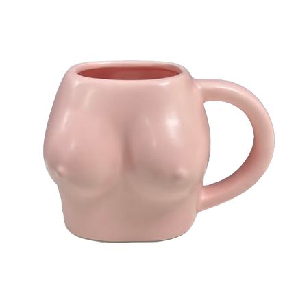 Perky Pink Handful Mug
