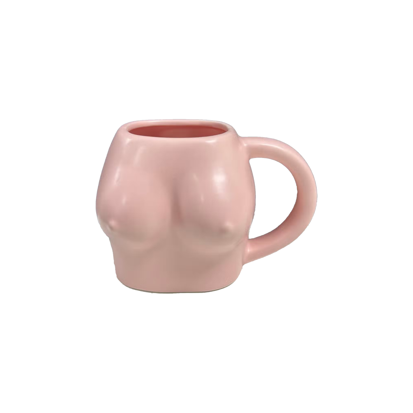 Perky Pink Handful Mug