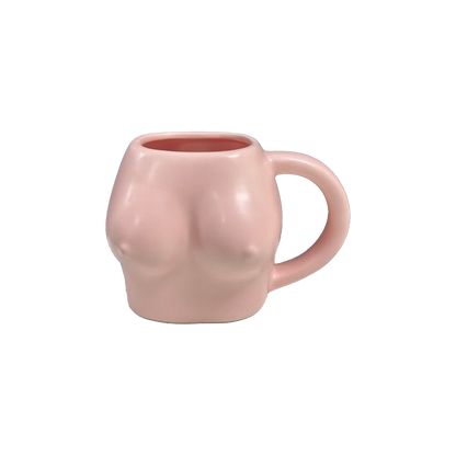 Perky Pink Handful Mug
