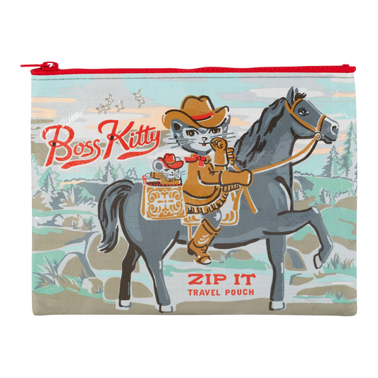 Boss Kitty Zipper Pouch