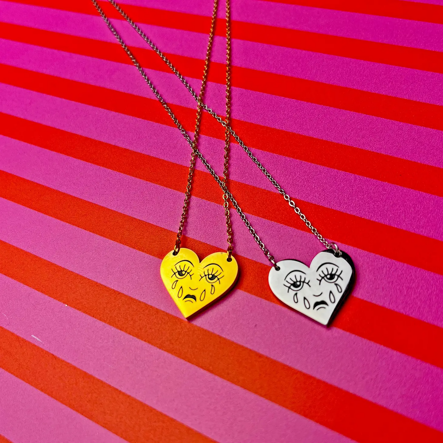 Crying Heart Necklace