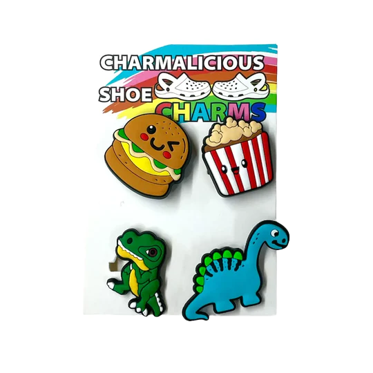Individual Boy Stuff Shoe Charms